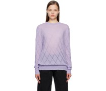 Purple Laddered Sweater