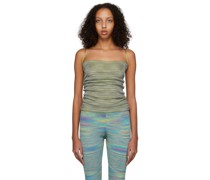 Reversible Green & Purple Skin Tank Top