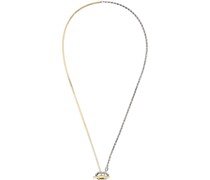 Gold & Silver Chain Necklace