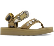 Beige Suicoke Edition Tono Sandals