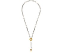 Silver Curb Chain Necklace