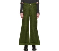 SSENSE Exclusive Green Habitual Cargo Pants