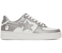Silver STA #4 Sneakers