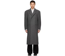 Gray Oversized Coat