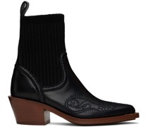 Black Nellie Ankle Boots