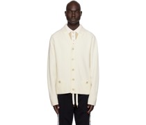 Off-White Button Cardigan