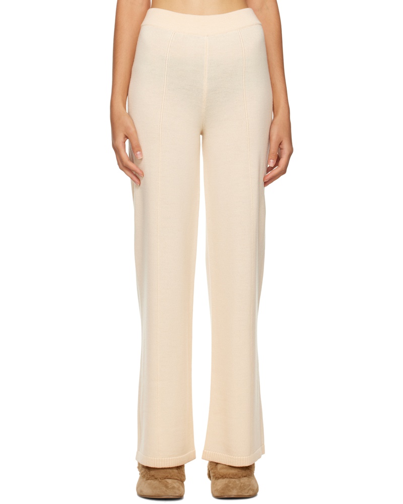 Max Mara Damen Off-White Ragtime Lounge Pants