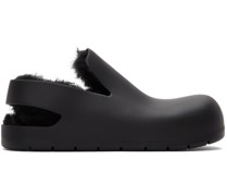 Black Puddle Loafers