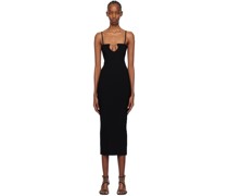 Black Les Classiques 'La robe Sierra bretelles' Midi Dress