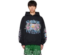 SSENSE Exclusive Black Printed Hoodie