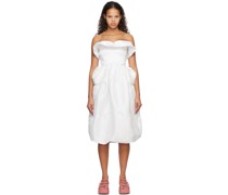 SSENSE Exclusive White Laila Midi Dress