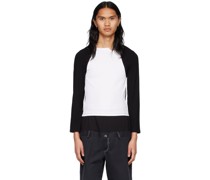 Black Viscose T-Shirt