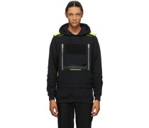 Black Vest Hoodie