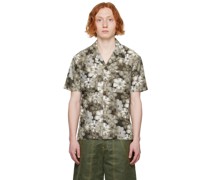 Khaki Flower Shirt