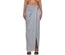 Blue Ariel Maxi Skirt