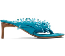 Blue 'Les Sandales Mari' Heeled Sandals