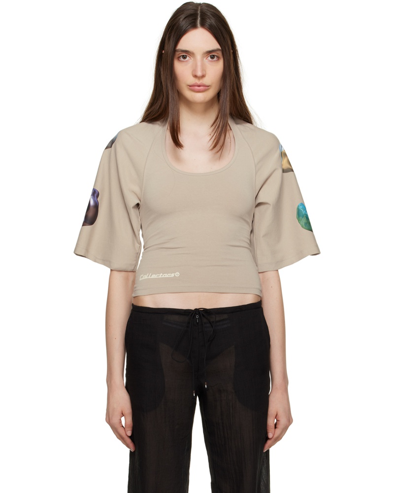 TheOpen Product Damen Beige 'Collectors' T-Shirt