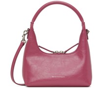 Pink Mini Crinkle Shoulder Bag