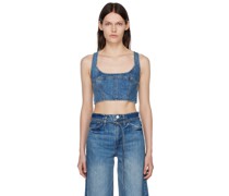 Blue Denim Tank Top