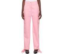 Pink Panel Cargo Pants