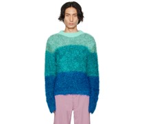 Blue Striped Sweater