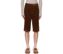 Tan Knickerbocker Shorts