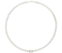 Silver Unity Curb Chain Necklace