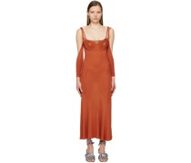 SSENSE Exclusive Red Other Reality Maxi Dress