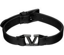 Black VLogo Signature Bracelet