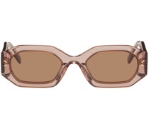 Pink Geometrical Sunglasses