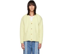 Yellow Buttoned Cardigan