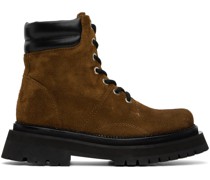 Brown Suede Boots