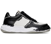 White & Black Wayne Sneakers