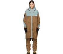 Brown & Blue The North Face Edition Geodesic Coat