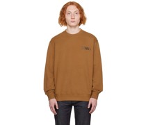 Brown Bonded Sweatshirt