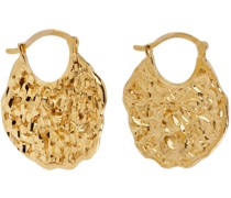 SSENSE Exclusive Gold Small Pendant Earrings