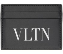 Black VLTN Card Holder