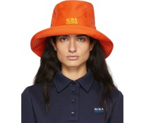 SSENSE Exclusive Orange Tall Bucket Hat