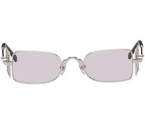 SSENSE Exclusive Silver 10611H Sunglasses