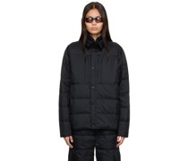 Black Mid Down Jacket