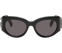 Black Marmont Monocolor Round Sunglasses
