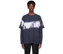 Gray Wave Long Sleeve T-Shirt