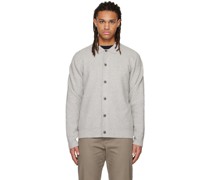 Gray Button-Down Shirt
