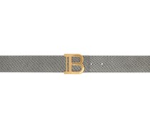 Silver B-Belt Belt