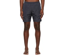 Navy Neat Steve Swim Shorts