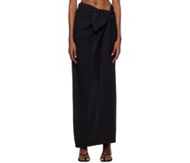 Black Esme Maxi Cover Up