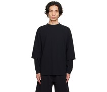 Black Vent Long Sleeve T-Shirt