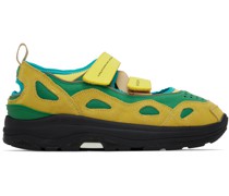 Yellow & Green AKK-ab Sneakers