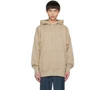 Taupe Tape Hoodie