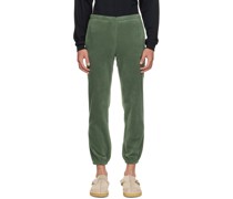 Green Zipped Lounge Pants